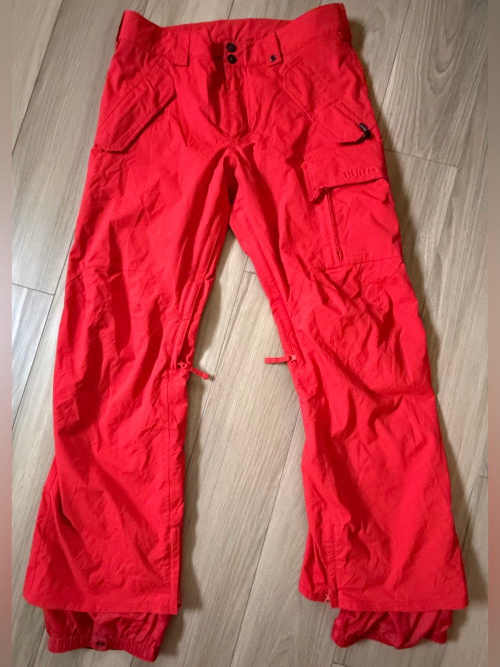 Burton Dryride Phan Rang-Nha Trang Living Lining Snowboard Pants Red Sz M